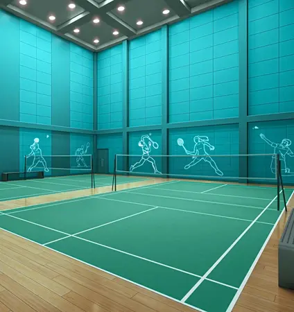 Badminton Court desktop avinya
