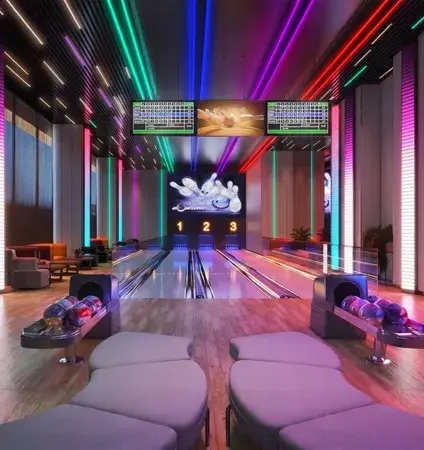 Bowling alley desktop
