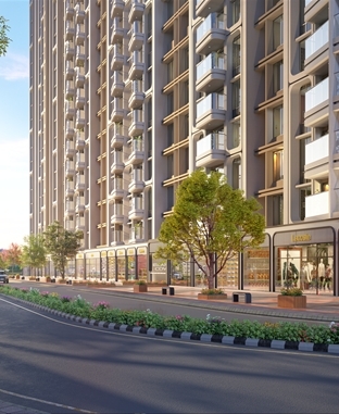 Gated community with a vibrant high street retail desktop