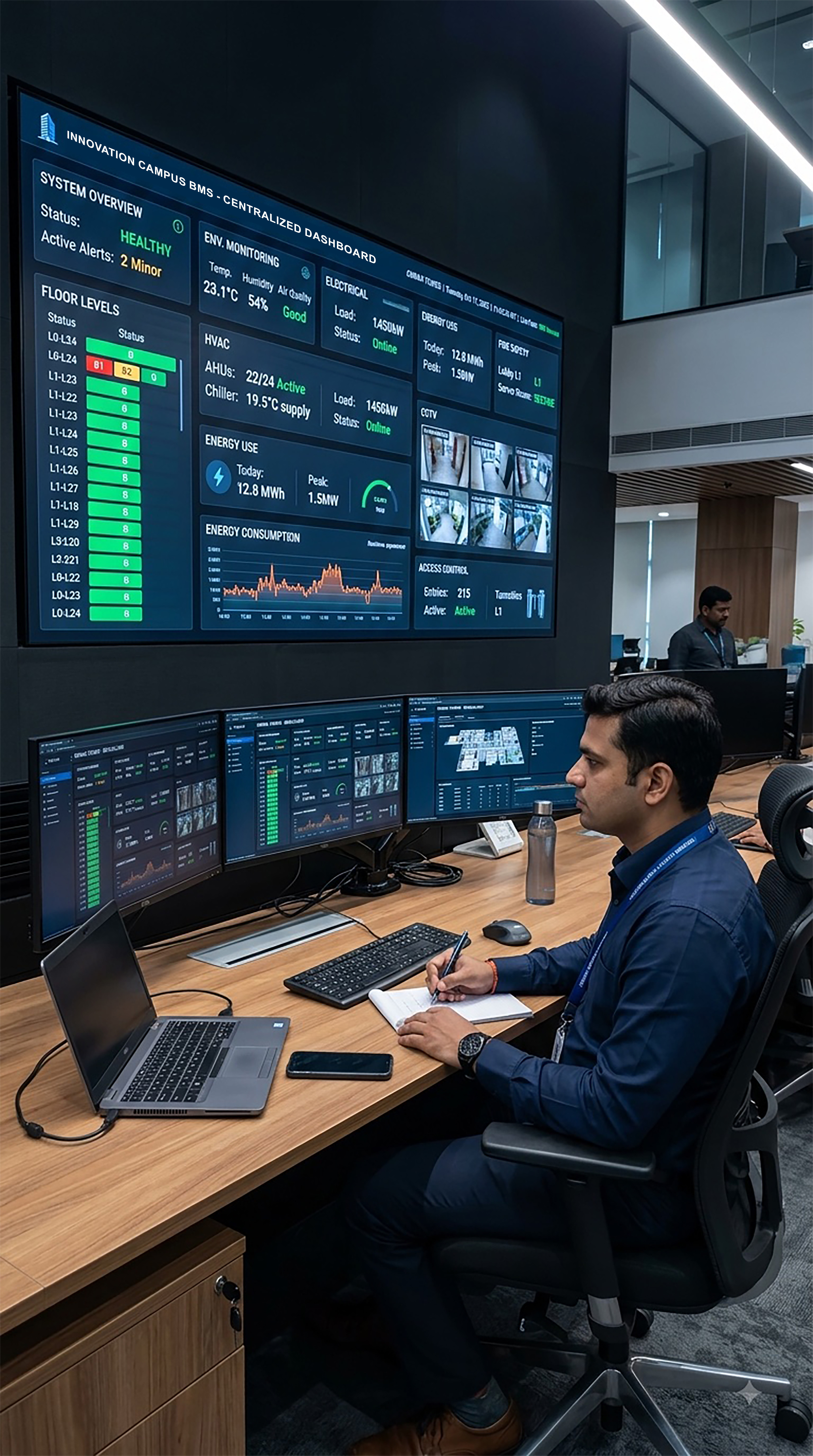AI Based Central Monitoring System