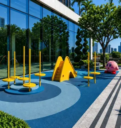 Kids play area desktop
