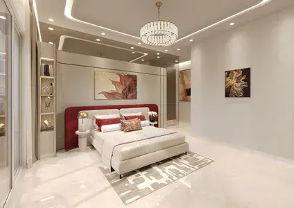 Master bedroom desktop